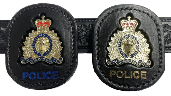 RCMP Crest Badge Carrier # 2--INCLUDES Badge / 30" Chain