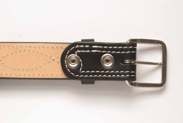 Black Gunfighter Figure 8 Stitch Belt