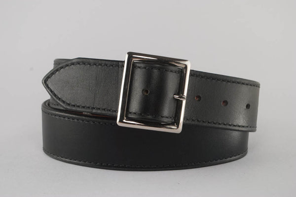 1.75 Dual Layer Black Basketweave Belt – Gray Jay Leather