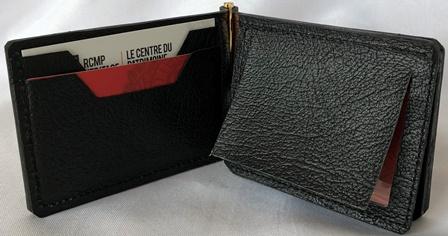 Badge/ID Wallet--#BW5--Money Clip Wallet
