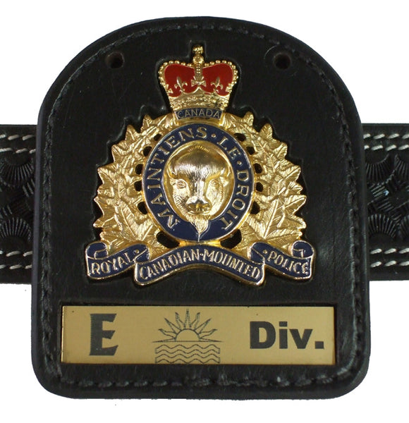 RCMP CAP BADGE CARRIER--#3