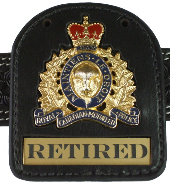 RCMP CAP BADGE CARRIER--#3