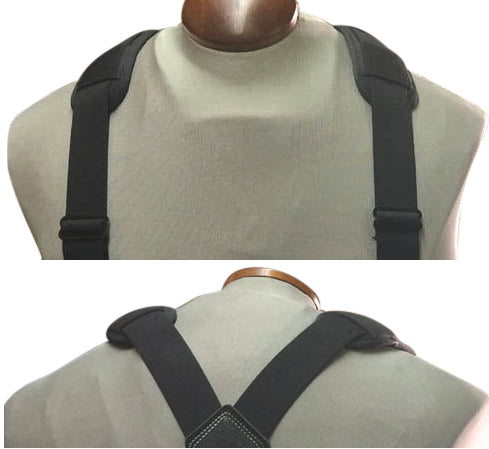 Duty Suspenders--"Y" STYLE-FULL ELASTIC -1.5" or 2" Straps--Scroll to bottom of page for fitting info
