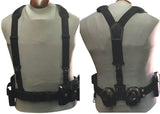 Duty Suspenders--"Y" STYLE-POLYPROPYLENE/ ELASTIC -1.5" or 2" Straps--Scroll to bottom of page for fitting info
